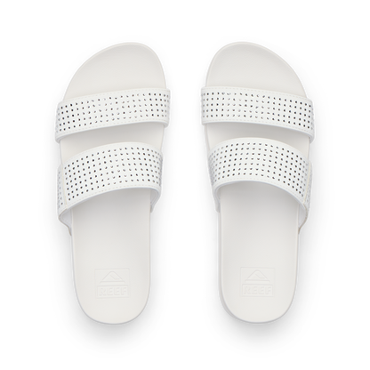 Cushion Vista Hi - White Sparkle - Top View