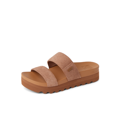 Cushion Vista Hi - Walnut Suede - Left Side View