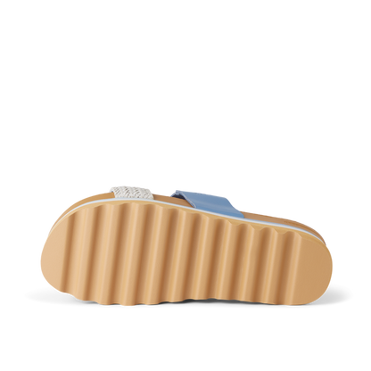 Cushion Vista Hi - Blue Duo Braid - Left Side View