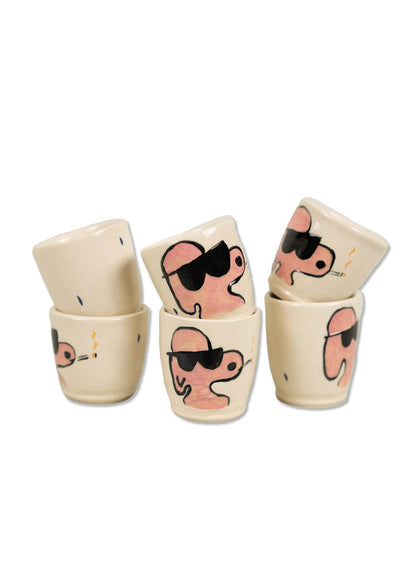 Danny D x INR: Snoopy Cortado Cup - Iron & Resin