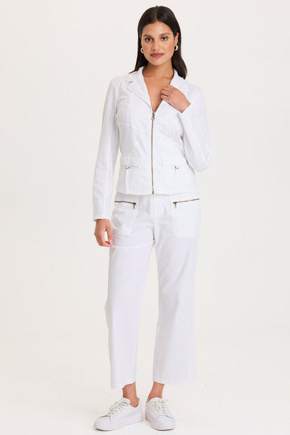 XCVI Darrow Zipper Pockets Pant