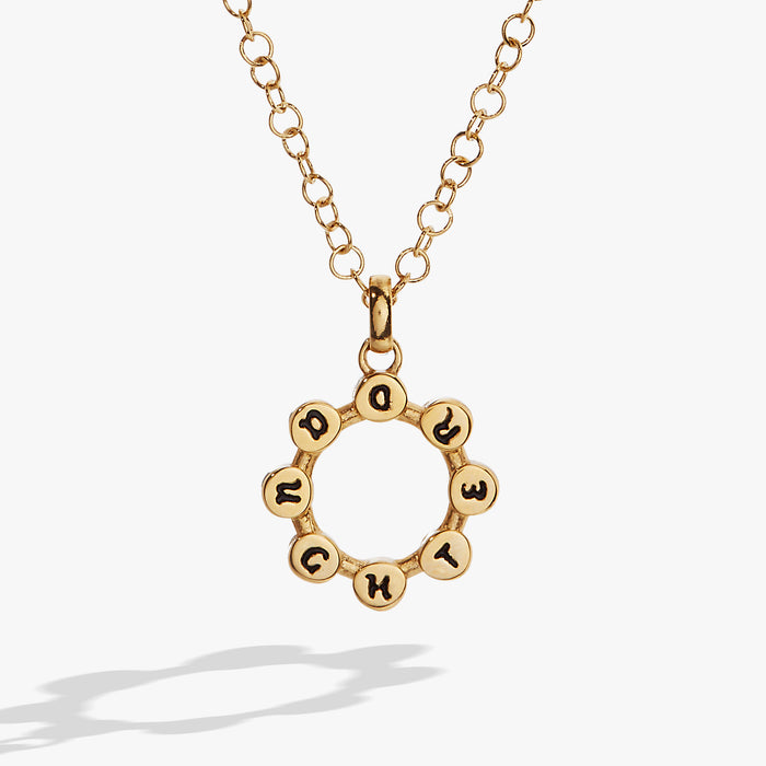 Daughter Hidden Message Acrostic Necklace