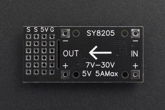 DC-DC Buck Converter 7-24V to 5V 4A by DFRobot - The Pi Hut