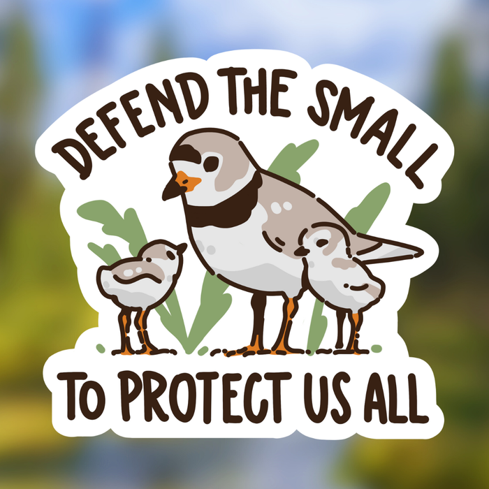Defend the Small Sticker