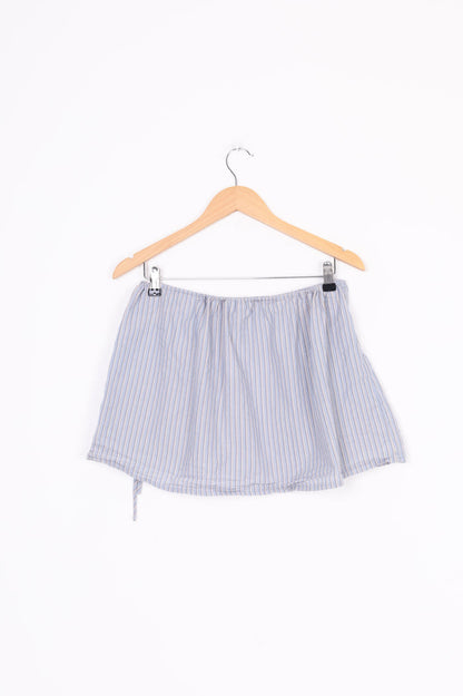 Deiji Studios Womens Blue Mini Skirt Size XL