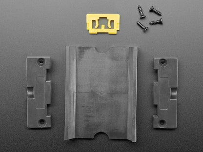 DIN Rail Generic PCB Holder - 50x80mm by The Pi Hut - The Pi Hut