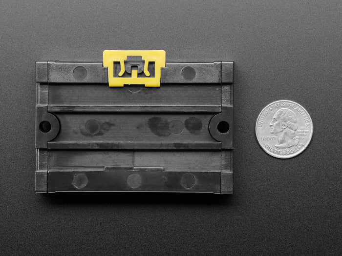 DIN Rail Generic PCB Holder - 50x80mm by The Pi Hut - The Pi Hut