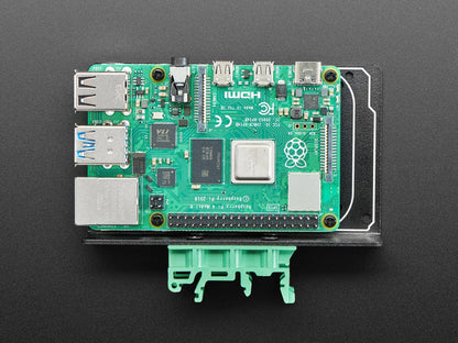 DIN Rail Mount Bracket for Raspberry Pi / BeagleBone / Arduino by The Pi Hut - The Pi Hut