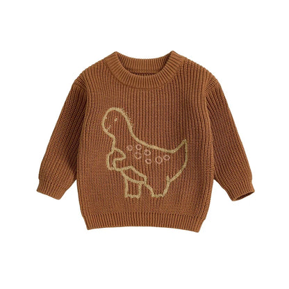 DINOSAUR Knitted Sweater