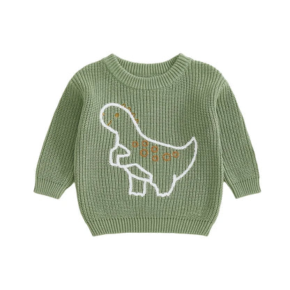 DINOSAUR Knitted Sweater