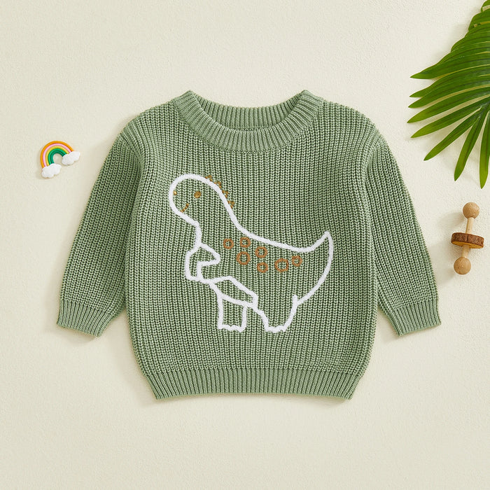 DINOSAUR Knitted Sweater