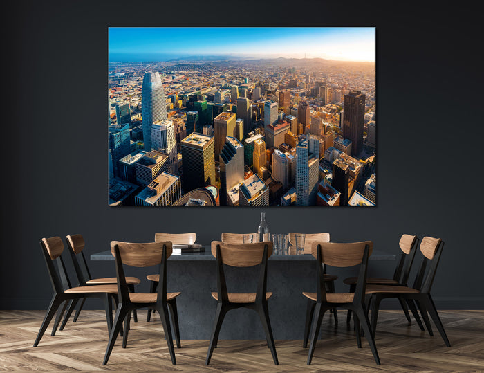Downtown San Francisco Canvas Print #9220