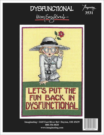 Dysfunctional Counted Cross Stitch Kit
