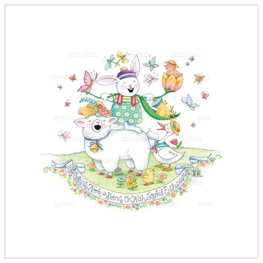 Easter Menagerie Fine Art Print
