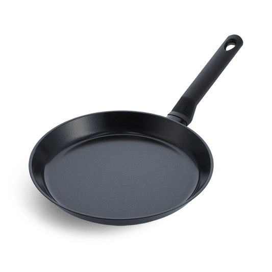 Easy Induction pannenkoekenpan zwart vooraanzicht
