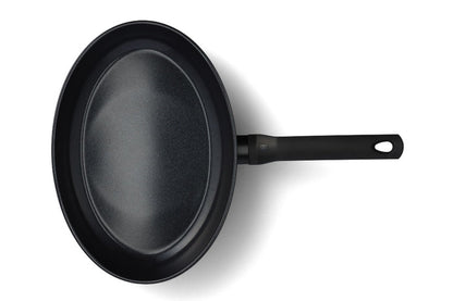 Easy Induction vispan 32 cm zwart bovenaanzicht