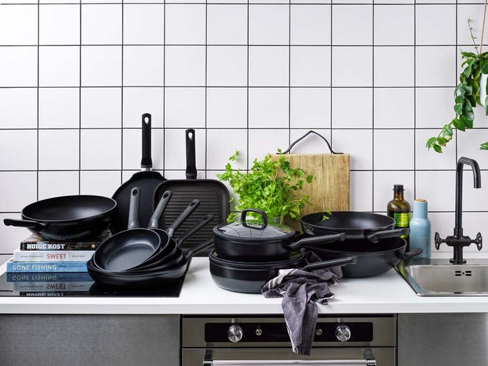 Easy Induction vispan 32 cm zwart volledige collectie