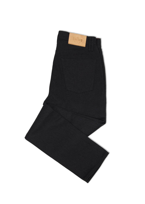 Enduro Denim Jeans in Black - Iron & Resin