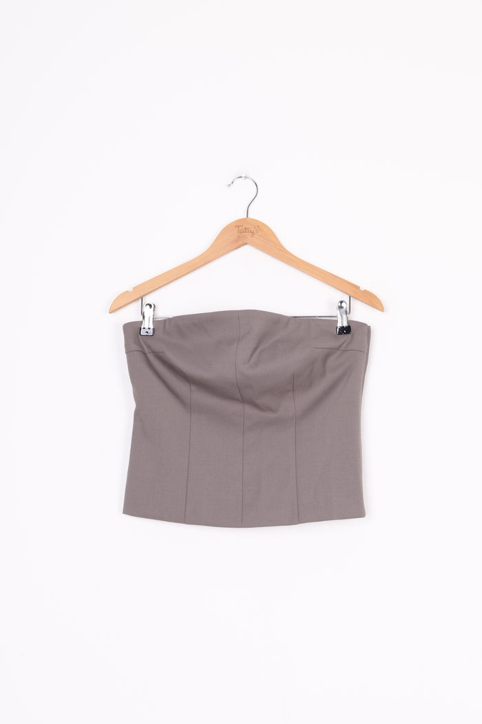 Entire Studios Womens Grey Top Size M