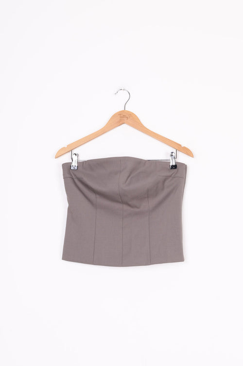 Entire Studios Womens Grey Top Size M