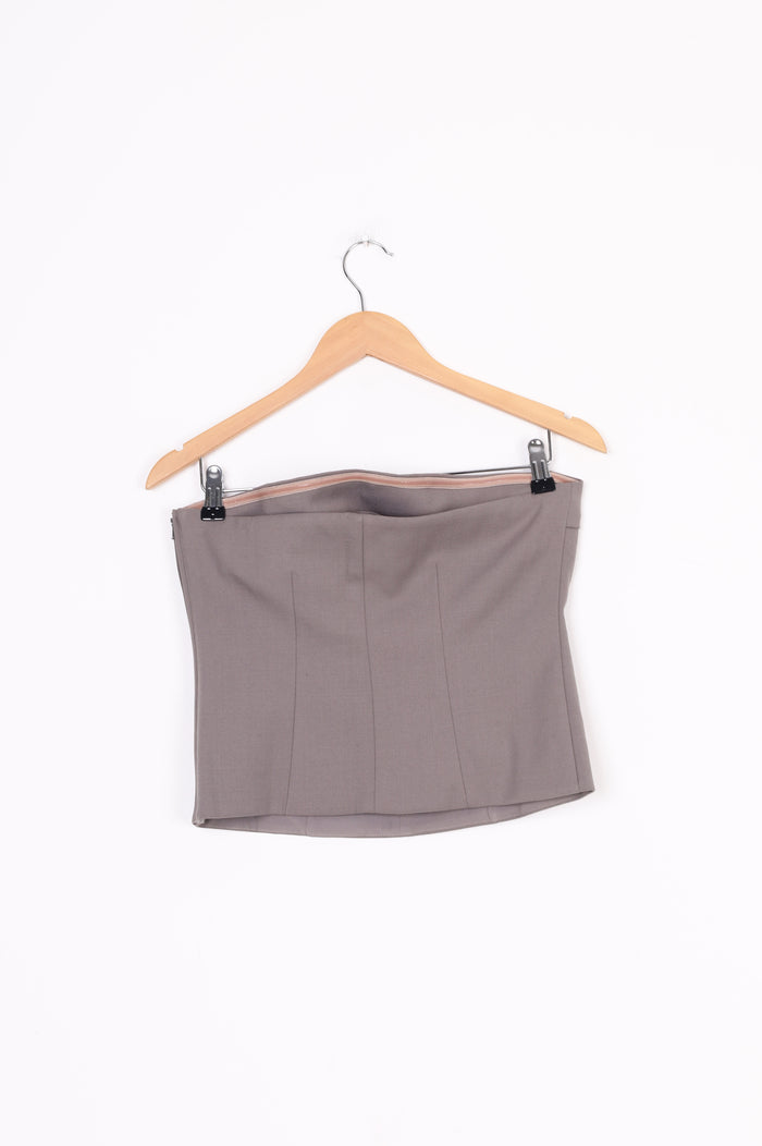 Entire Studios Womens Grey Top Size M