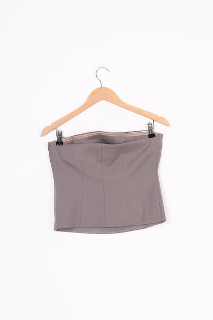 Entire Studios Womens Grey Top Size M