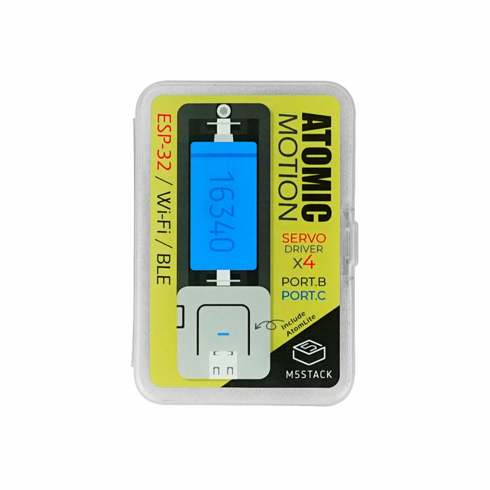 ATOM Motion Kit with Motor and Servo Driver (STM32F0) - m5stack-store
