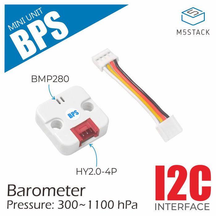 Barometric Pressure Unit(BMP280) - m5stack-store