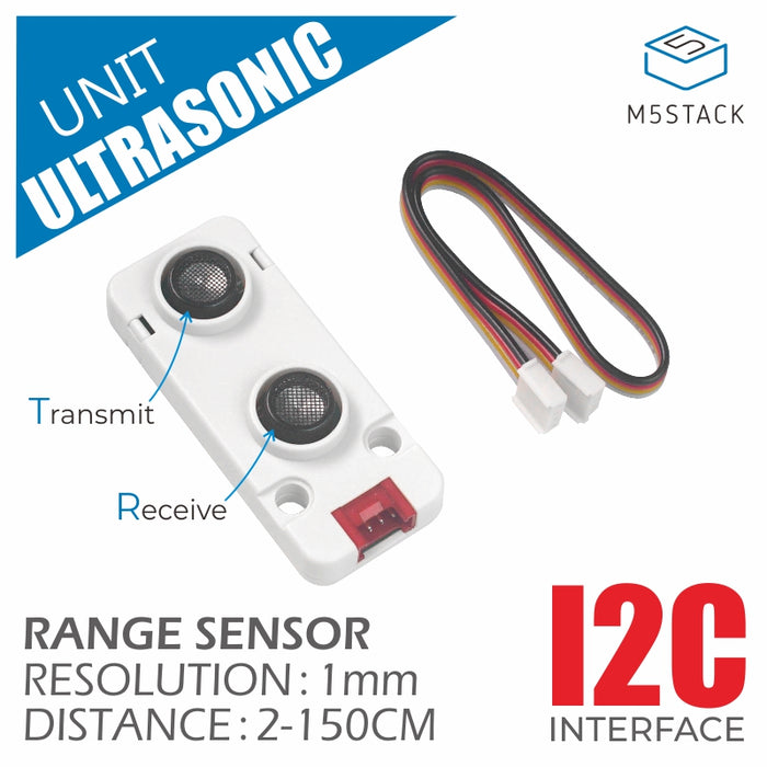 Ultrasonic Distance Unit (RCWL-9600) - m5stack-store