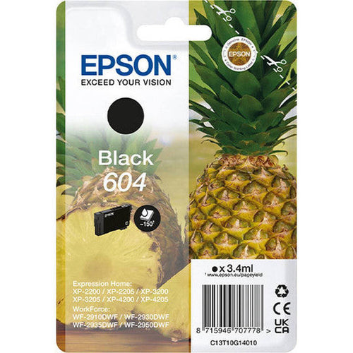 Epson 604 black ink cartridge Epson Printer Ink Euronics Ireland