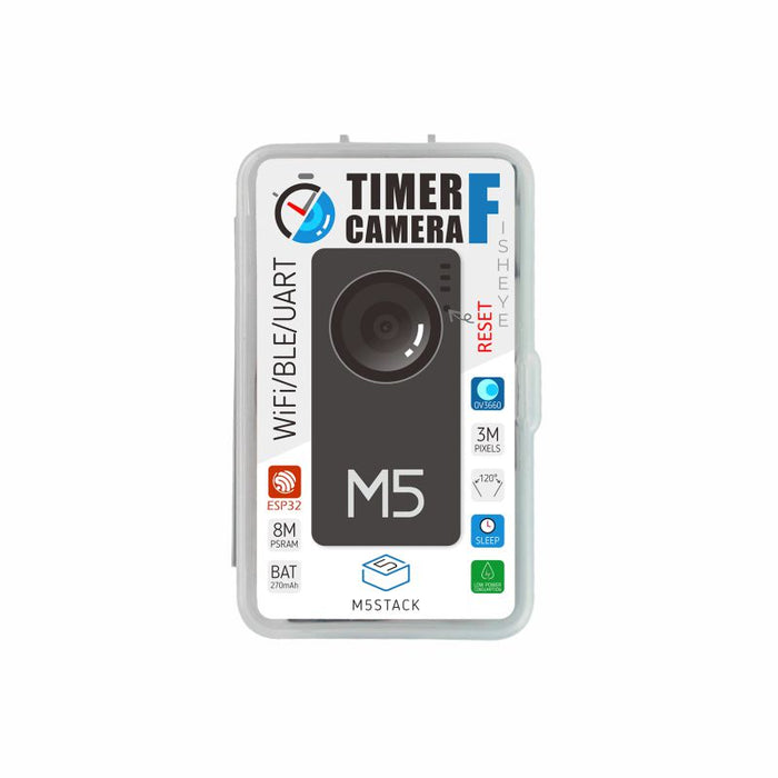 ESP32 PSRAM Timer Camera Fisheye (OV3660) - m5stack-store