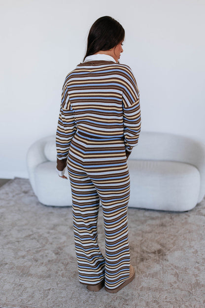 Evelyn Striped Pants