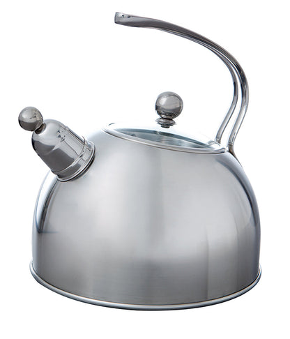 Excellent fluit fluitketel zilver, fluitketel
