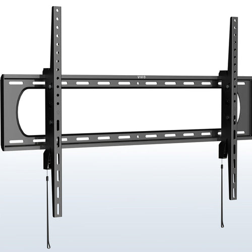 A black heavy duty tilting TV wall mount designed for extra large screens.