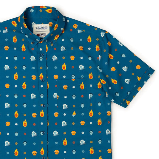 RSVLTS XS Marvel Short Sleeve Shirt Fantastic Four "Fantastic Faces" – KUNUFLEX Short Sleeve Shirt Fantastic Four "Fantastic Faces" – KUNUFLEX Short Sleeve Shirt