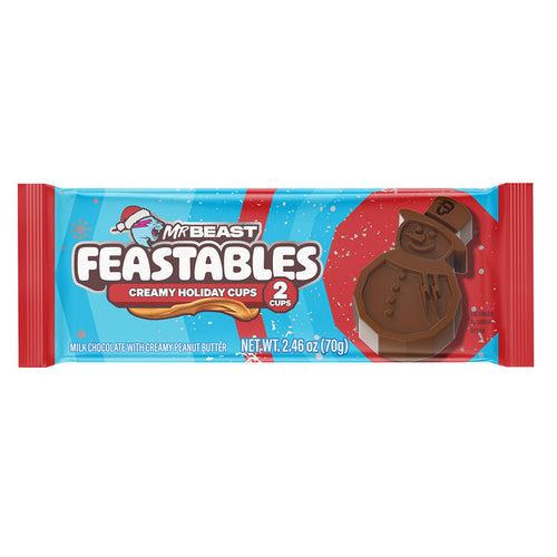 Feastables Holiday Cup Peanut Butter 30ct