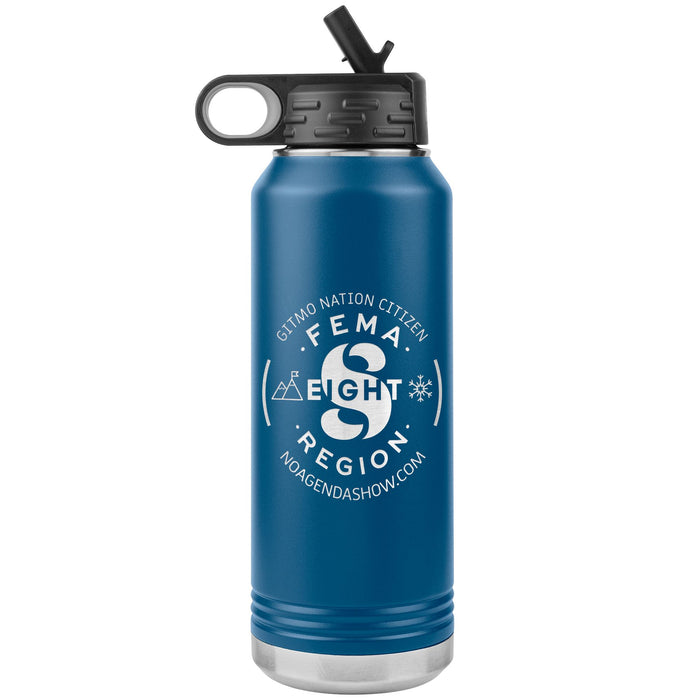 FEMA REGION EIGHT - 32 oz straw tumbler