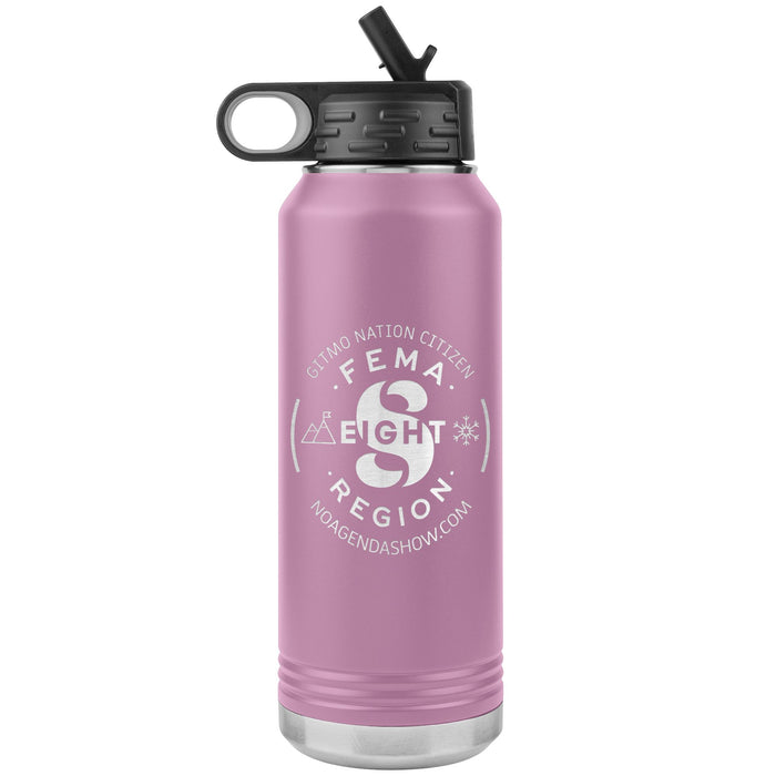FEMA REGION EIGHT - 32 oz straw tumbler