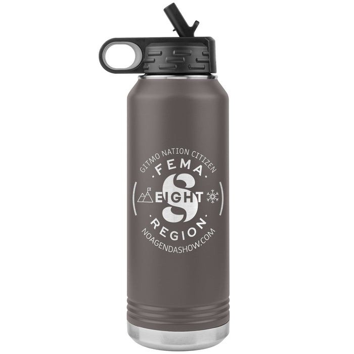 FEMA REGION EIGHT - 32 oz straw tumbler
