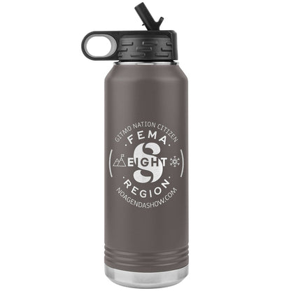 FEMA REGION EIGHT - 32 oz straw tumbler