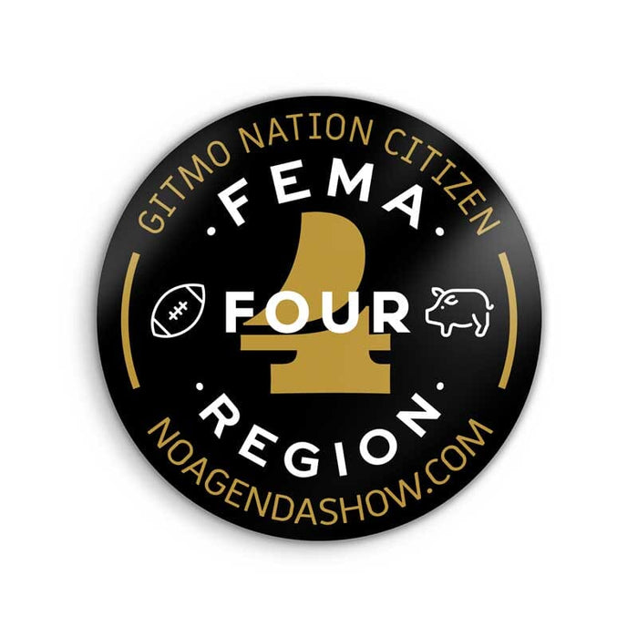 FEMA REGION FOUR | sticker club exclusive