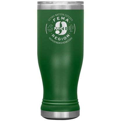 FEMA REGION NINE - 20 oz boho tumbler