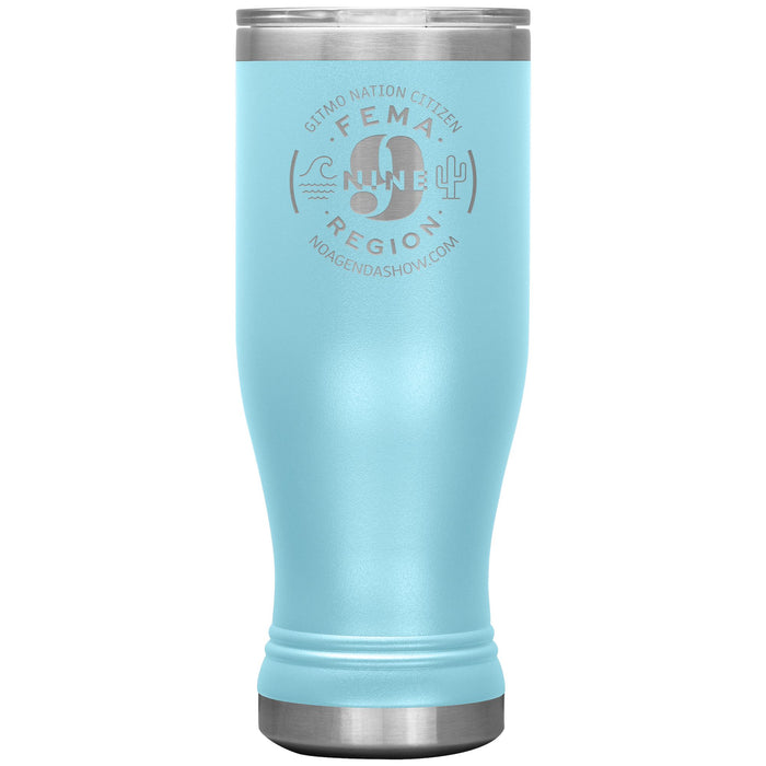 FEMA REGION NINE - 20 oz boho tumbler