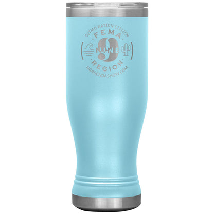 FEMA REGION NINE - 20 oz boho tumbler