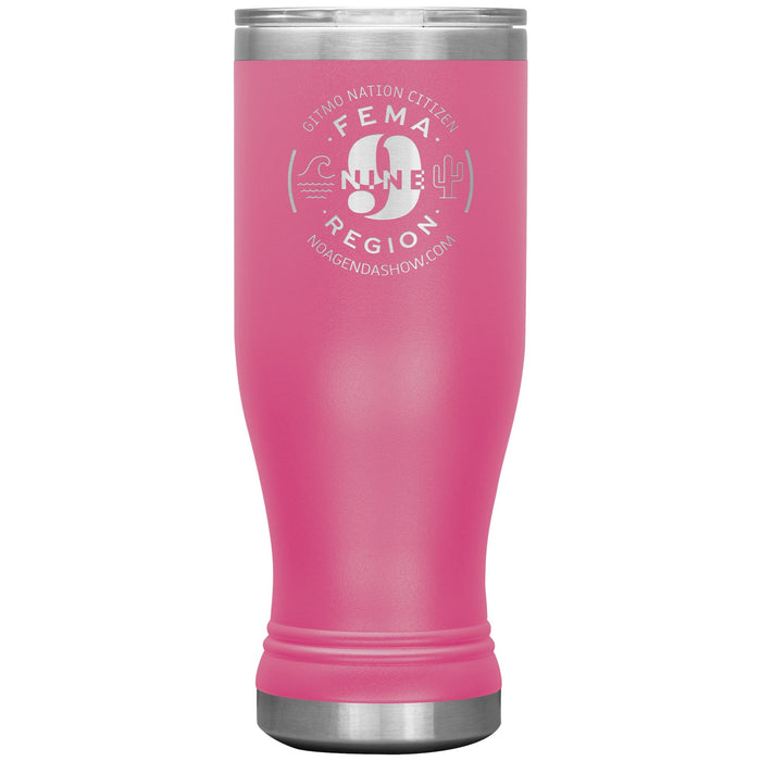 FEMA REGION NINE - 20 oz boho tumbler