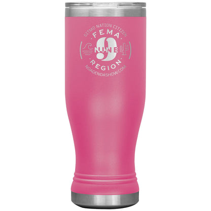 FEMA REGION NINE - 20 oz boho tumbler