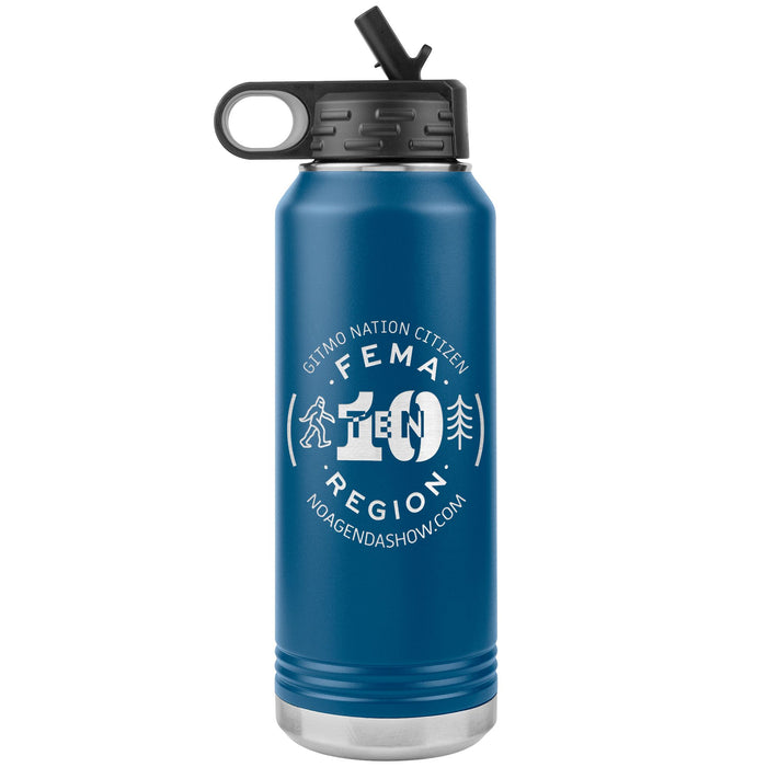 FEMA REGION TEN - 32 oz straw tumbler