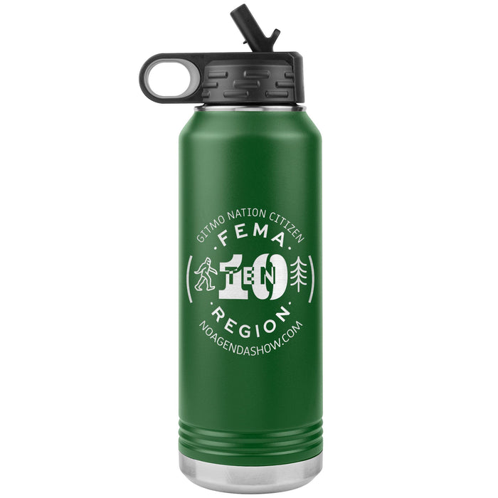 FEMA REGION TEN - 32 oz straw tumbler