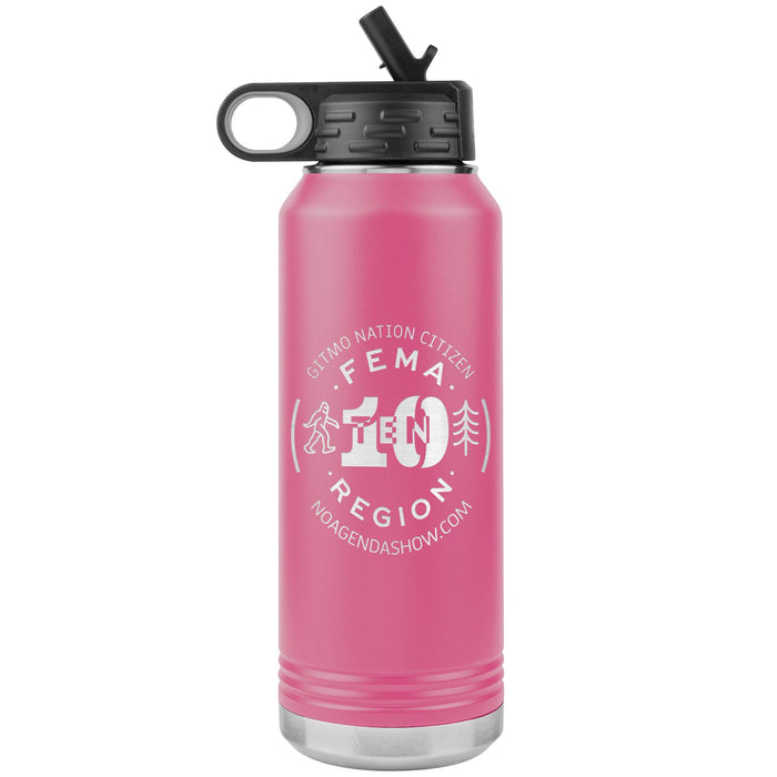 FEMA REGION TEN - 32 oz straw tumbler
