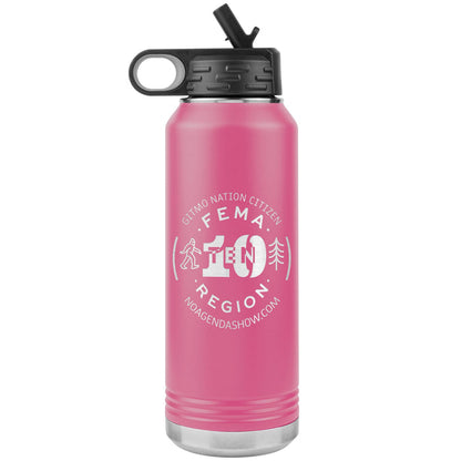 FEMA REGION TEN - 32 oz straw tumbler